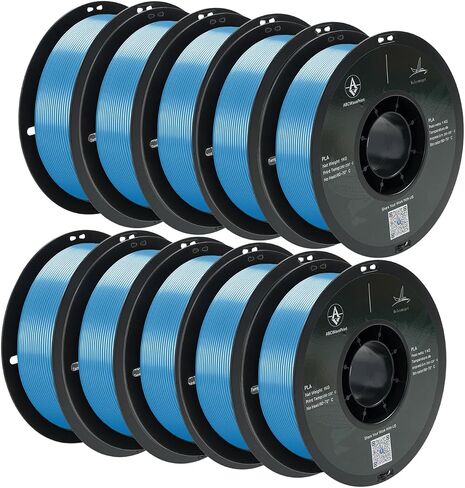 PLA 3D Printer Filament, Triple Color Silk PLA Filament, Dimensional Accuracy +/- 0.02 mm, 1 kg Spool(2.2lbs), 1.75 mm, Red Yellow Blue in Saudi Arabia