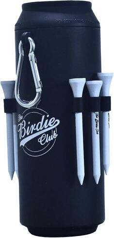The Mullycan Golf Tee Holder - Golf Bag Accessories Including Six Bonus Tees and Two Ball Markers Unique Golf Gift - Holds 6 Tees, 1 Ball Marker and 3 Golf Balls in Saudi Arabia