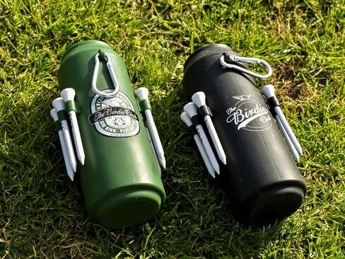 The Mullycan Golf Tee Holder - Golf Bag Accessories Including Six Bonus Tees and Two Ball Markers Unique Golf Gift - Holds 6 Tees, 1 Ball Marker and 3 Golf Balls in Saudi Arabia