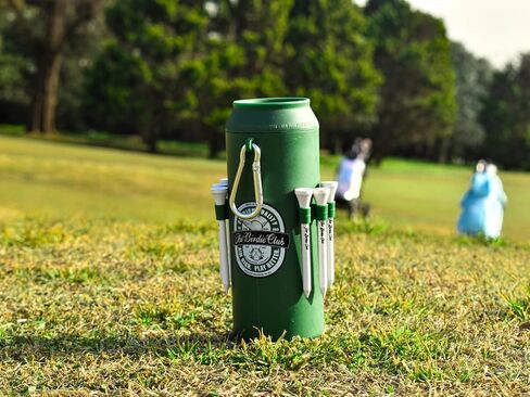 The Mullycan Golf Tee Holder - Golf Bag Accessories Including Six Bonus Tees and Two Ball Markers Unique Golf Gift - Holds 6 Tees, 1 Ball Marker and 3 Golf Balls in Saudi Arabia