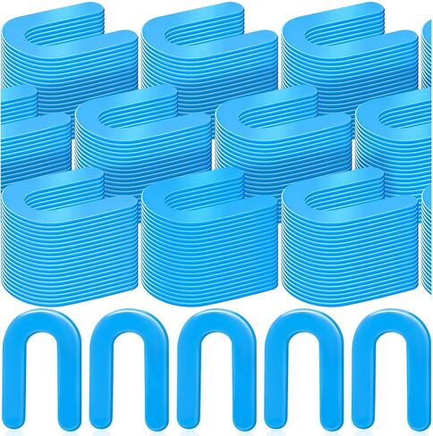 1/16 Horseshoe Shims, 400Pcs Blue Plastic U Shape Tile Spacers for Leveling in Saudi Arabia