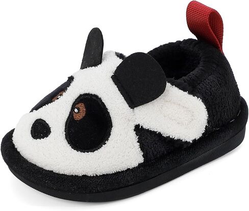 KAKU NANU Toddler Kids Unisex Slippers Animal Winter Warm Furry Shoes for Boys Girls in Kuwait