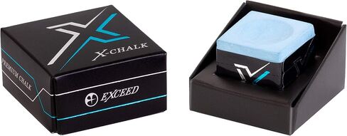 الطباشير الفاخر من Exceed X-Chalk Pool cue - أزرق - قطعة واحدة in Saudi Arabia