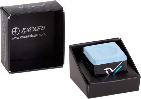 الطباشير الفاخر من Exceed X-Chalk Pool cue - أزرق - قطعة واحدة in Saudi Arabia