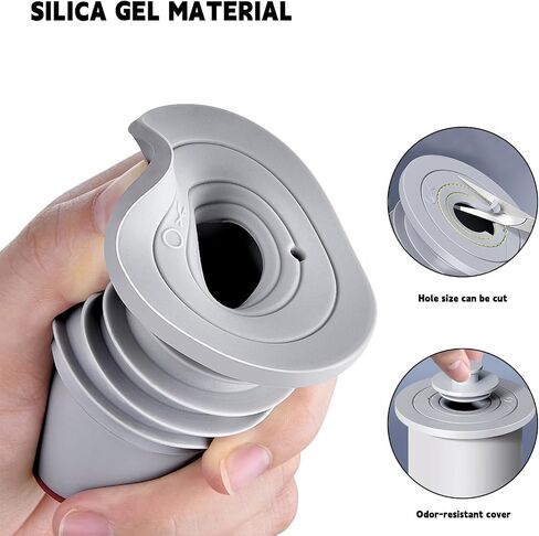 Washing Machine Drain Hose Seal,Anti-Odor Floor Drain Plug，Sewer Pipe Seal Ring Sealing Cover，Floor Drain Backflow Preventer，Silicone Anti-Odor Floor Drain Sewer Deodorant Cover（45-50mm） in Saudi Arabia