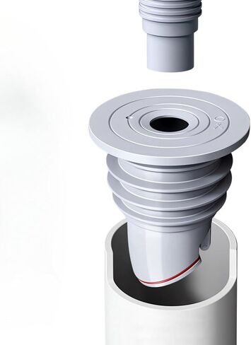 Washing Machine Drain Hose Seal,Anti-Odor Floor Drain Plug，Sewer Pipe Seal Ring Sealing Cover，Floor Drain Backflow Preventer，Silicone Anti-Odor Floor Drain Sewer Deodorant Cover（45-50mm） in Saudi Arabia