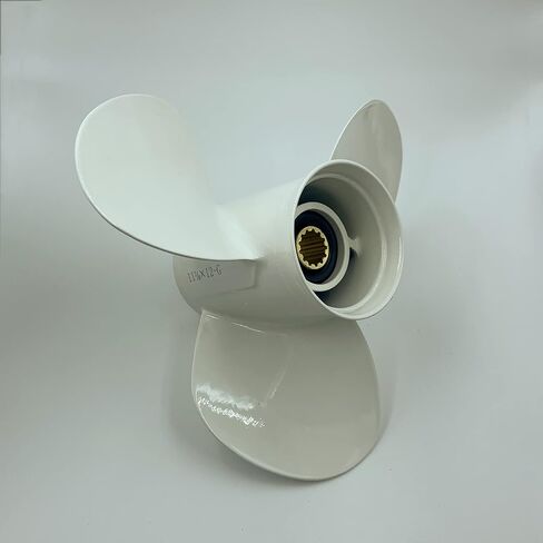 Boat Propeller 11 3/8X12-G Fit Yamaha 40HP Outboard Engine Replace for 69W-45952-00-00 in Saudi Arabia