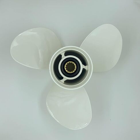 Boat Propeller 11 3/8X12-G Fit Yamaha 40HP Outboard Engine Replace for 69W-45952-00-00 in Saudi Arabia