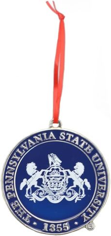 NC State Wolfpack University Seal Metal Christmas Ornament in Saudi Arabia