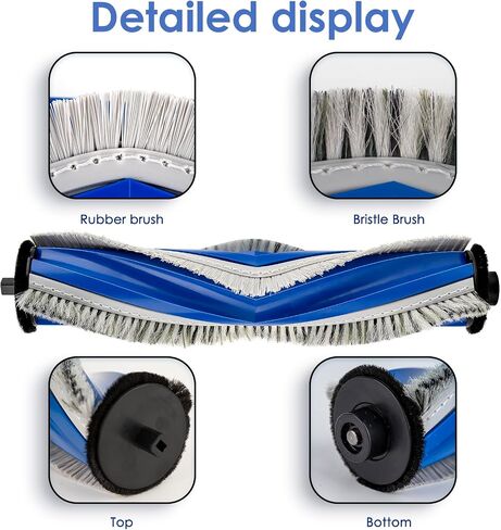 (10 Pieces) Side Brushes Replacement Parts Compatible with ECOVACS DEEBOT T30 Pro Omni/ T30 Omni/ T30S/ T30S Combo/ Yeedi M12 Pro+ Robot Vacuum, Edge Sweeping Brushes, Corner Brush Accessories Kit in Kuwait