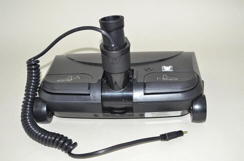 مكنسة Fit-All RugMaster 2 السكنية - فوهة طاقة كهربائية سوداء مقاس 12 بوصة مع مصابيح LED لتركيبات مقاس 1 1/4 بوصة - مرفق تنظيف منزلي عالي الأداء - مثالي للسجاد والبسط والأرضيات الصلبة in Kuwait