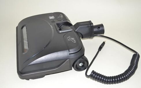 مكنسة Fit-All RugMaster 2 السكنية - فوهة طاقة كهربائية سوداء مقاس 12 بوصة مع مصابيح LED لتركيبات مقاس 1 1/4 بوصة - مرفق تنظيف منزلي عالي الأداء - مثالي للسجاد والبسط والأرضيات الصلبة in Kuwait