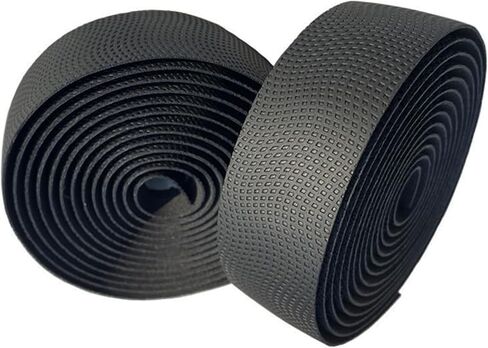 2PCS Durable Bike Handlebar Tapes, Anti-Slip Grip & Comfort, Shock-Absorbing Design for Road, Mountain & Racing Bikes, Easy Installation in Saudi Arabia