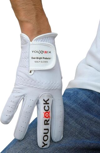 Ever-Bright Men's Golf Gloves OptiColors Premium Leather Golf Gloves .… in Saudi Arabia