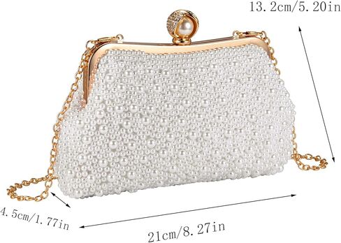 Ayliss Women Rhinestone Handbag Clutch Evening Purse Bag Bowknot Bridal Crossbody Shoulder Sparkling Prom Party in Kuwait