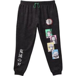 Demon Slayer Womens Joggers Tanjiro Nezuko Zenitsu Inosuke Graphic Print Jogger Sweatpants for Women