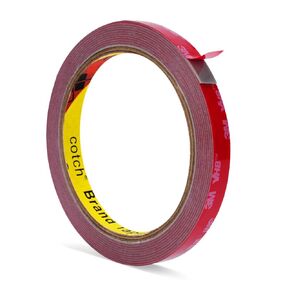 MEMX Double Sided Tape for Crafts Scrapbooking, Easy Tear-by-Hand 3/5-Inch by 98FT/Roll x 3 Rolls, Ideal as Gift Wrap Adhesive, Cards Making, DIY and Office School Stationery Supplies.