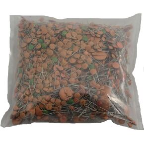 JAMECO GB255LB قرص سيراميك مكثف حقيبة انتزاع قيم متنوعة والتسامح 25 فولت و50 فولت in Kuwait