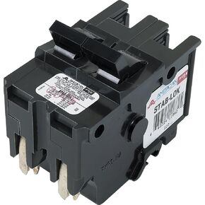 American/Federal Pacific Circuit Breaker, 2-Pole 15-Amp Thick Series