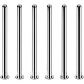 Hinge Pins for Doors 3.5'' Stainless Steel Door Hinge Pins Silver (6 pcs)