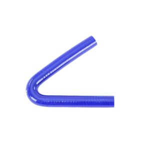 HPS HTSEC135-100-BLK خرطوم توصيل الكوع ذو درجة حرارة عالية 4 طبقات من السيليكون المقوى 135 درجة، معرف 1 بوصة، سمك الجدار 5 مم، طول الساق 5 بوصة على كل جانب، أسود