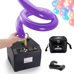 Lagenda Automatic Balloon Pump, B231 Baby inflator V3.0 Electric Portable Balloon Blower Machine, Professional Balloon Inflator Battery Operated with Timer for Party Decorations