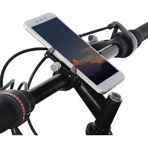 GUB G-85 Bike CNC Phone Holder 3.5-6.2 inch Phone Mount Support GPS Case Bicycle Motorcycle Handlebar Extender-Red