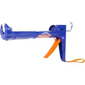 Caulking Gun, No Drip Caulk Gun,9" Drip Free Hand Caulking Gun with Comfort Grip,Smooth Round Rod for 10oz Caulk Tubes,WCG2309D-2,Blue
