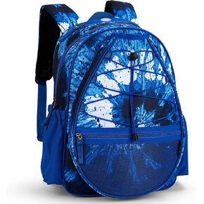 Choco Mocha Kids Tennis Backpack for Girls, Kids Tennis Bag, Racket Backpack for Teen Girls 16 Inch