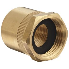 Dixon BA976 Brass Fitting, Adapter, 3/4" Rigid GHT Female x 3/4" NPTF Female