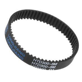 HTD5M Rubber Timing Belts - [ 15mm Width x 300mm Pitch Length] Closed Loop Industrial Timing Belts Fit for 3D Printers, 60 Teeth