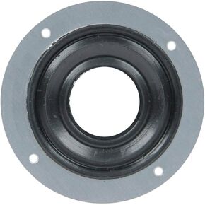 Firewall Grommet, 1 Hole, 3 in OD, 1 in ID, Aluminum/Rubber, Black, Seals-It GS100316