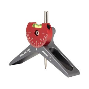 Strong Hand Tools Strong Hand, Magnetic Pipe Centering Head, Mark Pipes Over 2" Diameter, Anodized Aluminum, 360° Rotatable Dial, MPCH250