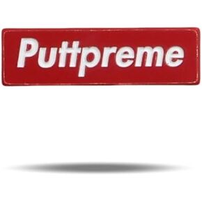 Puttpreme Golf Ball Marker – Premium Enamel Golf Accessories – 1.25" x 2mm Golf Ball Marker – Custom Designed – for Personalizing Your Golf Game