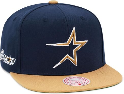Mitchell & Ness Houston Astros Cooperstown MLB Evergreen Snapback Hat Cap - Navy in Kuwait