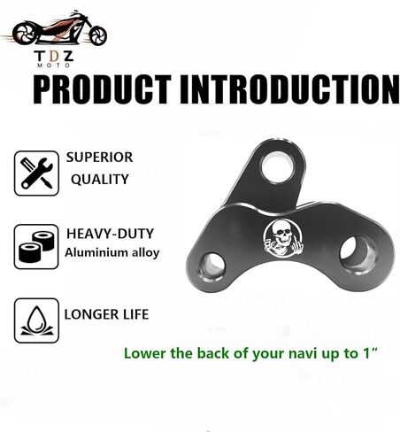 𝟐𝟎𝟎𝟎-𝟐𝟎𝟏𝟕 TDZ 1 "-2" طقم خفض خلفي قابل للتعديل مناسب لـ Softail Slim Fatboy in Kuwait