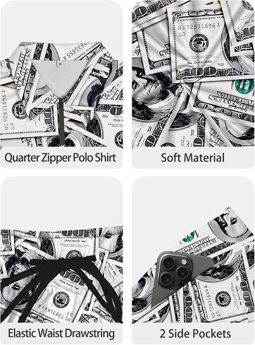 Men's Polo Shirt and Shorts Set Summer Casual Outfits Hawaiian Polo Suit for Men 2 Piece Short Set in Saudi Arabia