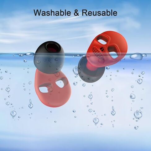 Ear Plugs for Sleeping Noise Canceling, 35dB Noise Reduction Earplugs, Reusable Hearing Protection in Flexible Silicone for Concerts, Travel, Work 8 Size Eartips with Small Box in Saudi Arabia