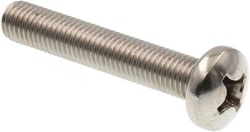 براغي آلة Prime-Line 9129976، رأس عموم، محرك فيليبس، 1/4 بوصة - 28 × 1-1/2 بوصة (10 عبوات) in Saudi Arabia