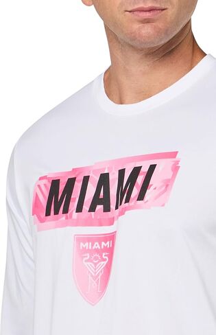 adidas Men's Inter Miami Cf Long Sleeve Pre-Game T-Shirt in Saudi Arabia