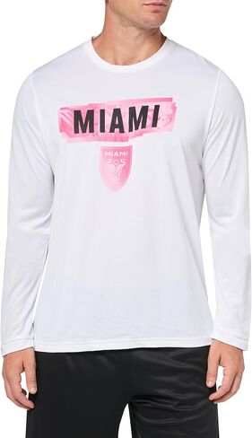 adidas Men's Inter Miami Cf Long Sleeve Pre-Game T-Shirt in Saudi Arabia