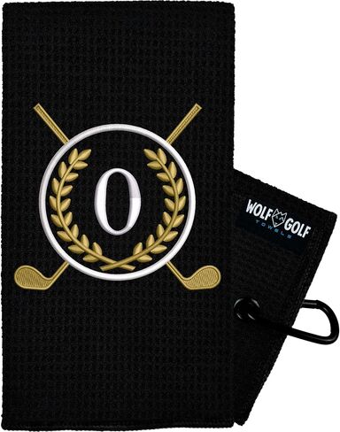 Monogrammed Golf Towel | Personalized Golf Towels for Golf Bags | Custom Golf Towel Golf Gifts | Golf Towels for Golf Bags for Men or Women | Personalized Golf Towel in Kuwait