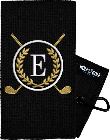 Monogrammed Golf Towel | Personalized Golf Towels for Golf Bags | Custom Golf Towel Golf Gifts | Golf Towels for Golf Bags for Men or Women | Personalized Golf Towel in Kuwait