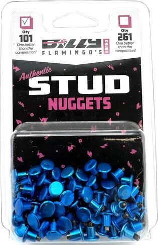 Bike Studs for Fat Bike Tires, Aluminum Body, Concave Carbide Tip, Anodized Bicycle Studs, Qty 101pcs in Saudi Arabia