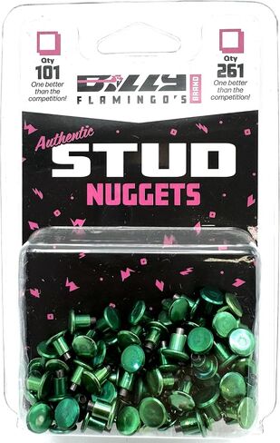 Bike Studs for Fat Bike Tires, Aluminum Body, Concave Carbide Tip, Anodized Bicycle Studs, Qty 101pcs in Saudi Arabia