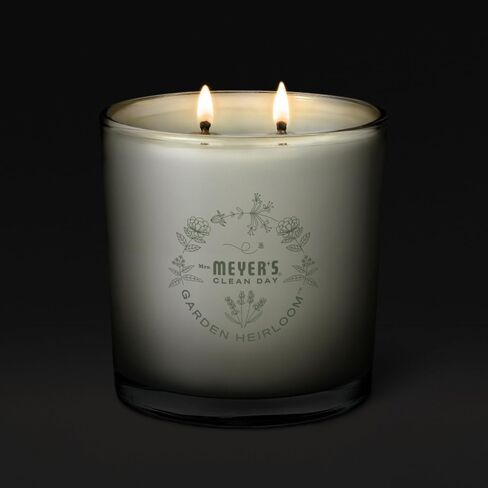 شمعة الصويا المعطرة المتوارثة من Mrs. Meyer's Clean Day Garden، كبيرة، رائحة زهرة القمر، شمعة 14 أونصة in Kuwait