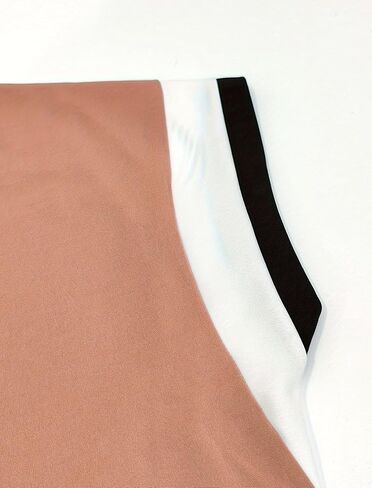 LovelyWholesale Women 2 Piece Outfits Color Block T Shirt with Shorts Set Summer Tracksuit in Saudi Arabia