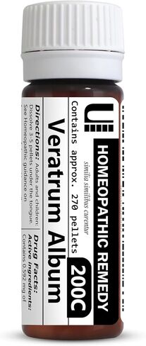 Veratrum Album 200C Homeopathic Remedy, 270 Pellets in Saudi Arabia