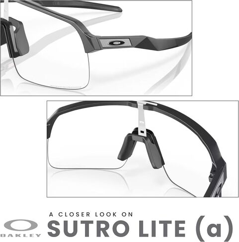 Oakley Sutro Lite (a) OO9463A Shield Sunglasses for Men + BUNDLE Accessory Leash + Designer iWear Kit in Saudi Arabia