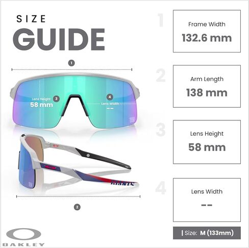 Oakley Sutro Lite (a) OO9463A Shield Sunglasses for Men + BUNDLE Accessory Leash + Designer iWear Kit in Saudi Arabia